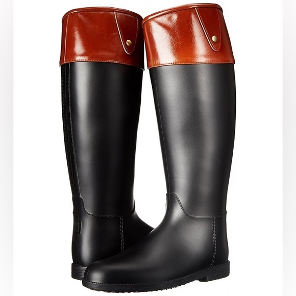 QUPID Women's RAIN BOOT - Black BRAND NEW IN BOX - Picture 3 of 15